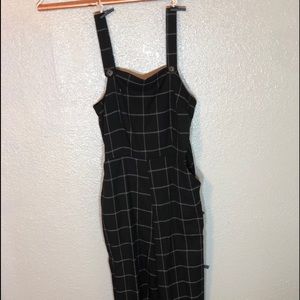 Plaid jumpsuit